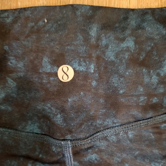 Layer 8 Performance Leggings Crystal Tourquois Size Large - Picture 5 of 7